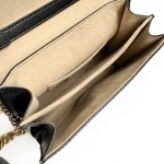 Fendi Kan I Chain Bag in FF Embossed Leather